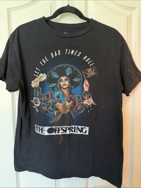 The Offspring 'Let The Bad Times Roll' Black Graphic Tee